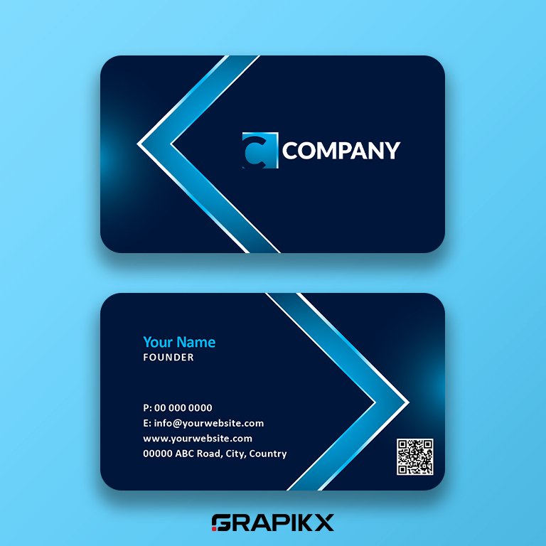 Corporate Blue Business Bard - Free Download