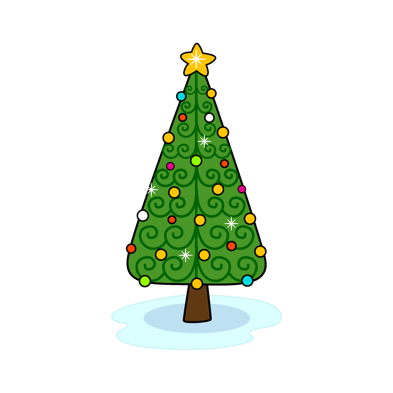 Christmas Decorative Tree free image