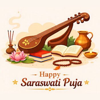 saraswati puja festive image free post image