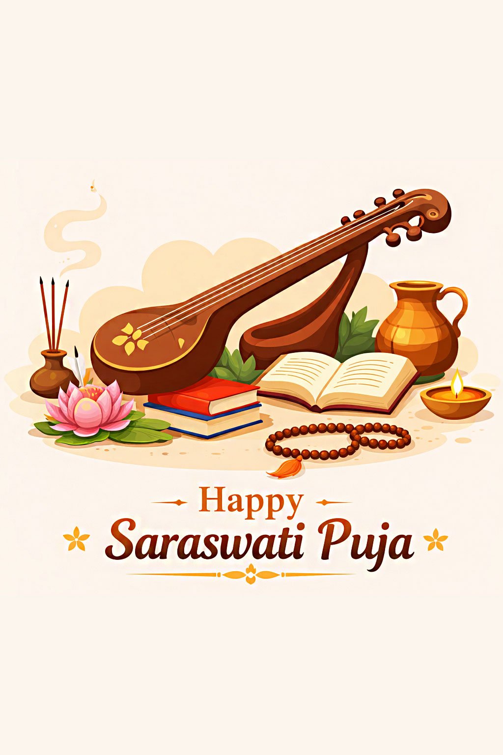 saraswati puja festive image free post image