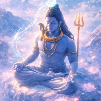 3D Isometric Lord Shiva on Mount Kailash – Divine Hindu Art-grapikx